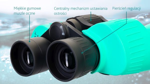 Pływająca lornetka DISCOVERY Breeze 7x50 Marine
